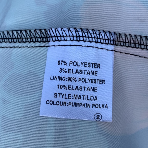 TRADE FOR UK 18: Lindy Bop UK 16 Pumpkin Dress - Picture 11 of 11